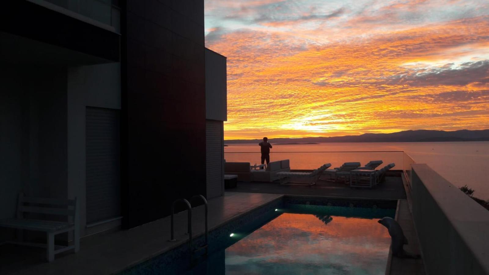 Mavi Panorama Villa Çeşme Exterior foto