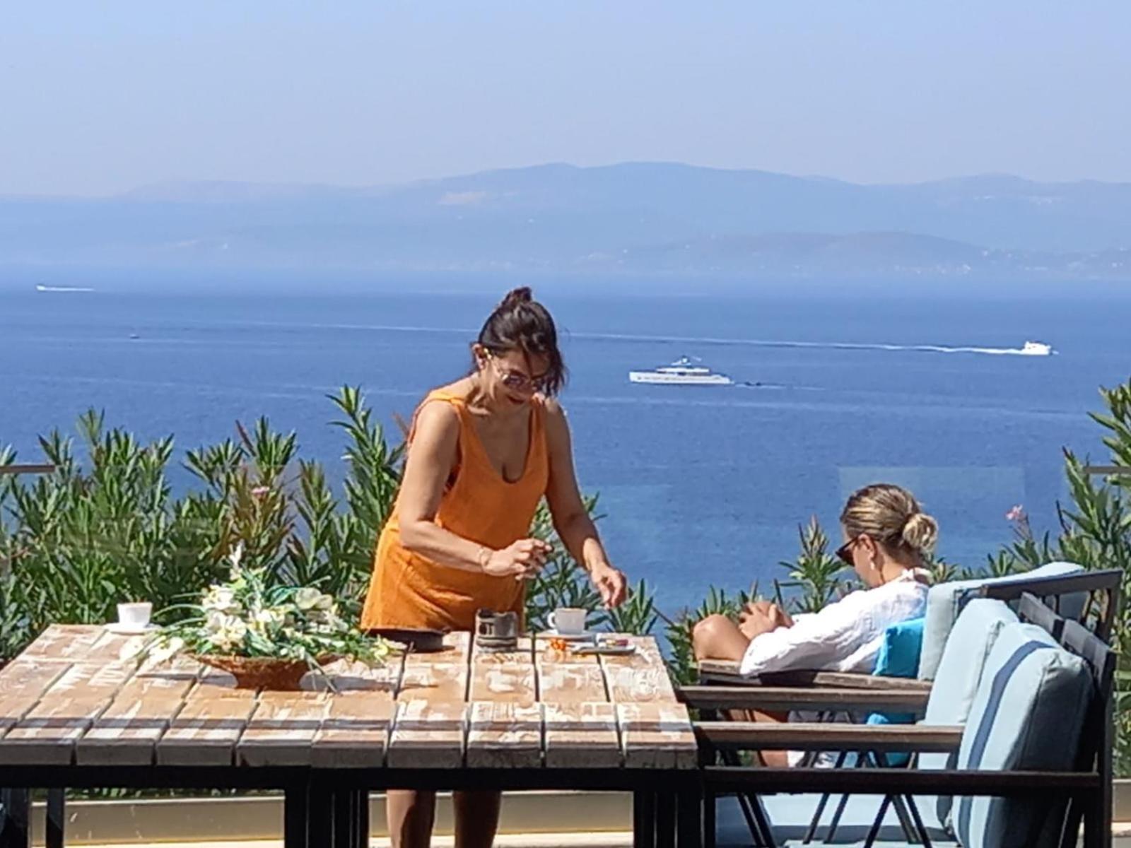 Mavi Panorama Villa Çeşme Exterior foto