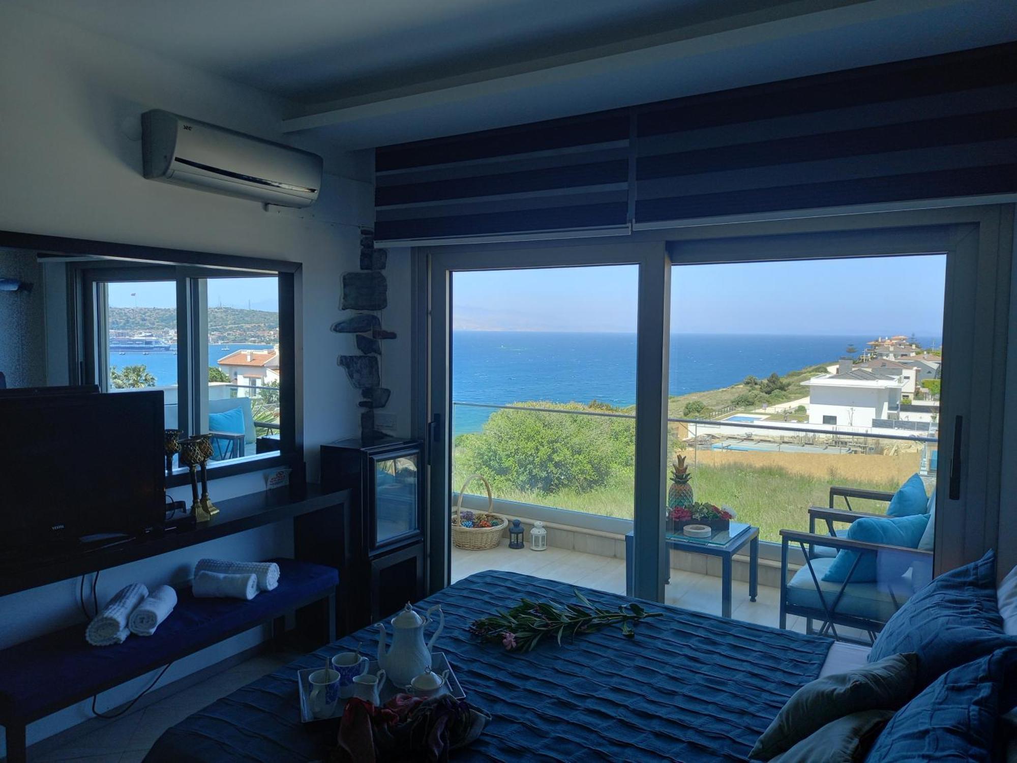 Mavi Panorama Villa Çeşme Exterior foto